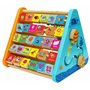 TOWO Centre activité bébé multijeux Montessori - Triangle activité en bois - Boulier