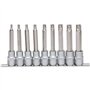 KS Tools - 911.1335 - Jeu de douilles tournevis 1/2" Ribe - 9 pièces - M5 à M14