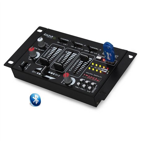 Table de mix 7 entrées DJ21USB-MK2- BLUETOOTH