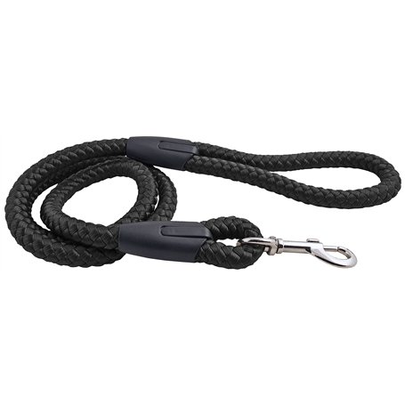 CHAPUIS SELLERIE Laisse pour Chien Corde Polypropylène Noir