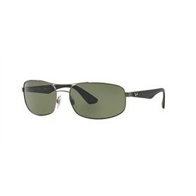 Ray-Ban Rb3527 Montures de Lunettes, Gris (Matte Gunmetal/Polardarkgreen), 61 Homme Ray-Ban Rb3527 Montures de Lunettes