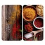 WENKO Plaque de Recouvrement Universelle Mod. Epices, réglable en hauteur pour tout type de cuisinière, planche à découper et pr