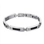 LOTUS STYLE Bracelet LS1650-2/1 Men In Black Acier inoxydable 203.00 mm Homme