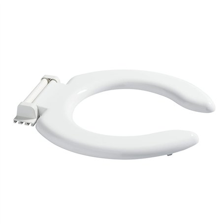 Rossignol Siège de toilette WC thermodur sans contact sans couvercle Classique Blanc