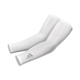 adidas Aeroready Lot de 2 manchons de compression unisexes pour le sport, Blanc., L/XL adidas Aeroready Lot de 2 manchons de compression unisexes pour le sport