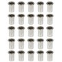 25 Acier inoxydable Rivets - Écrou Aveugle Inox Tête Plate M8 Sachet de inserts filetés SSRN008