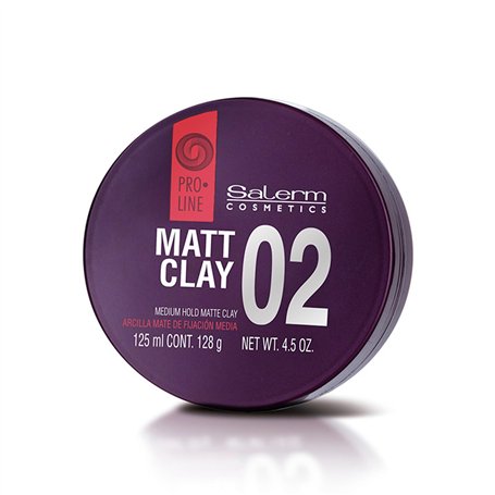 Salerm Matt Clay Medium Hold Matte Clay Cire