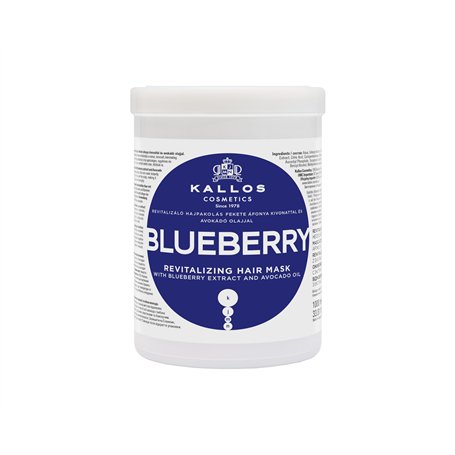 Kallos Masque pour Cheveux Blueberry 1 L