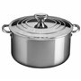 Le Creuset Signature Cocotte Profonde en Acier Inoxydable avec Couvercle