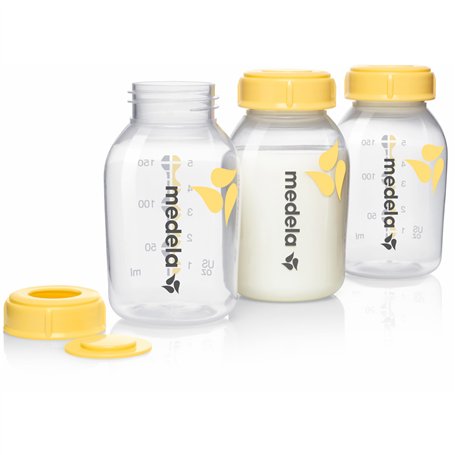 Medela 800.0796 Lot de 3 bouteilles de lait 150 ml