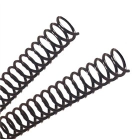 DHP Lot de 100 spirales pour reliure Noir A4 Métal Ø 12 mm DHP Lot de 100 spirales pour reliure Noir A4 Métal Ø 12 mm