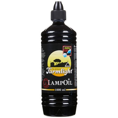 Farmlight Huile de Lampe – 1L Huile de Paraffine Pure – Sans Fumée & Sans Odeur – Pour Lampes à Huile
