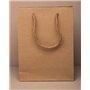 The Gift Box Lot de 12 sacs en papier naturel avec des poignées en cordon Idéal pour les cadeaux