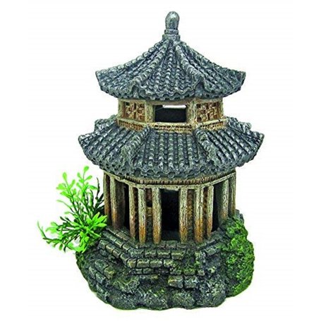 Amtra Wave Japan Temple Objet d'Ornement pour Aquariophilie