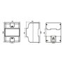 COMPTEUR ALTERNATIF ELECTRIQUE WATTMETRE 230/400V MID S0-INTERFACE RAIL DIN ZS5