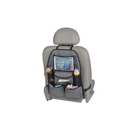 ALTABEBE Deluxe Organisateur Siège Arrière de Voiture avec Poche pour Tablette, Gris Foncé ALTABEBE Deluxe Organisateur Siège Arrière de Voiture avec Poche pour Tablette