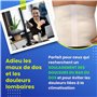 BODYPERFECT Ceinture lombaire chauffante Laine Abdominale Homme Femme Gaine ventre plat SMALL