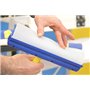 AquaBLADE Set Nr. 1 - 1 x Kleiner et généreuse Essuie-glace avec Lèvre de silicone, Canal externe Réservoir récupération l'eau,
