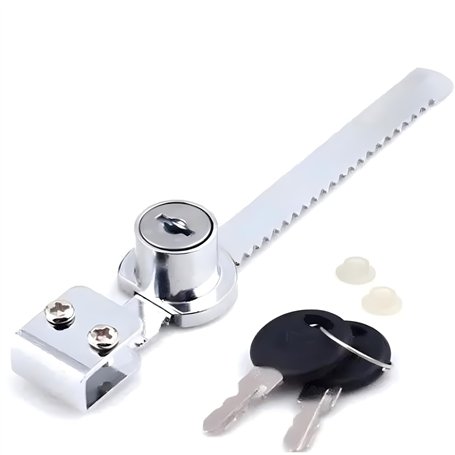 Efbock Reptile Vivarium Terrarium Vitrine Vitrine Coulissante Porte en Verre Serrure + Clé 1set