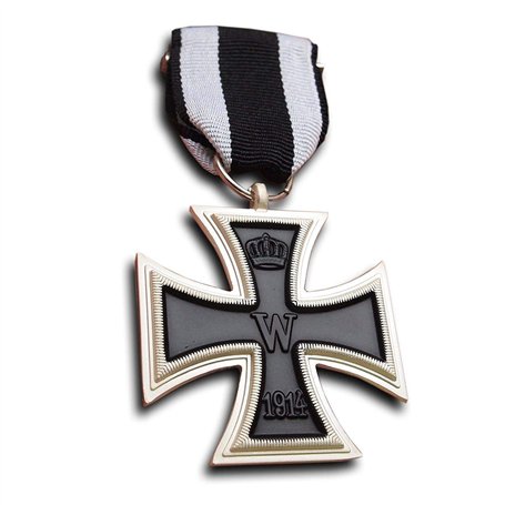 Unbekannt Croix de fer 1914 WW1 allemand militaire badge/Médaille/Repro Plaque murale historique militaire unisex pour bureau à
