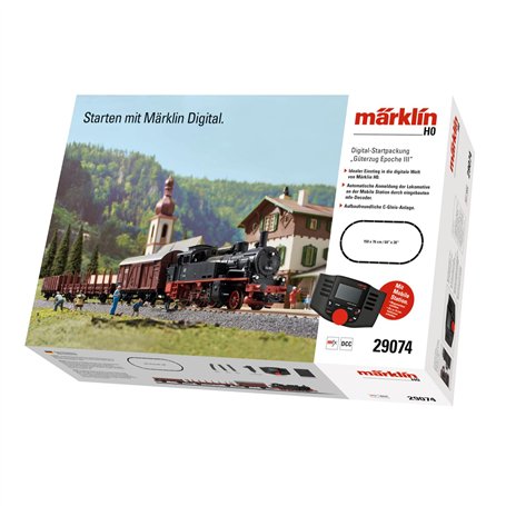 Märklin- Digital Startpackung mit BR 74 Kit de démarrage numérique Train de Marchandises