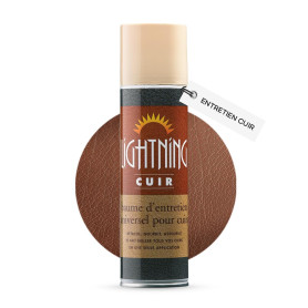 LIGHTNING - Baume Cuir Universel - 300mL - Flacon - Nettoyer, Nourrir et Protéger - Fabrication Française - Pratique et facile d LIGHTNING - Baume Cuir Universel - 300mL - Flacon - Nettoyer