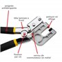Perel TL73080 Pince à sertir pour profilés