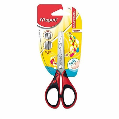 Maped 464410 13 cm indispensable doux Ciseaux avec marquages de centimètre (Unité-1)