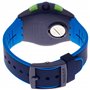 Swatch Homme Digital Quartz Montre avec Bracelet en Silicone SUSN409