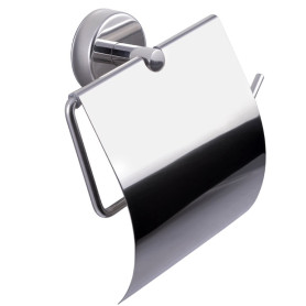 Kapitan Porte-Rouleau pour Papier WC avec Couvercle Mural Auto-adhésif Salle de Bain Acier Inoxydable Fini Poli, fabriqué dans l Kapitan Porte-Rouleau pour Papier WC avec Couvercle Mural Auto-adhésif Salle de Bain Acier Inoxydable Fini Poli