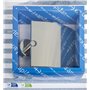Kapitan Porte-Rouleau pour Papier WC avec Couvercle Mural Auto-adhésif Salle de Bain Acier Inoxydable Fini Poli, fabriqué dans l