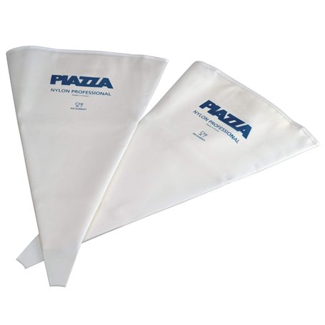 Piazza 2753402 Lot de 2 sacs à pâtisserie en nylon professionnel Longueur 40 cm