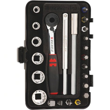 Würth 096511 23 Clé à Douille 1/4" Multi Assortiment de Mini