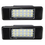 KATUR 2x Blanc 18SMD LED éclairage de plaque d'immatriculation pour P eugeot 106 207 307 308 406 407 508 style