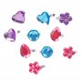 FLYPOP'S - Set De 10 Bagues - Accessoires de Déguisement - 011651LIN - Multicolore - Plastique - Bijoux - Jouet Enfant - Carnava