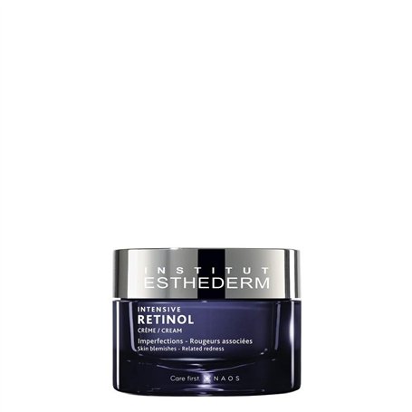 Institut Esthederm - Crème Intensive Retinol - Soin Visage Lissant Anti-Rides - Pour Rides et Irrégularités de Surface - Tonicit