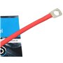 eXODA câble de batterie 70 mm² 50cm cosse M10 rouge - Câble automobile et moto de qualité avec 99 pour cent de cuivre pour perfo