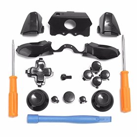 Bumpers Gâchette Triggers Bouton Dpad LB RB LT RT Button + T6 T8 Tournevis Pour Xbox One Elite Controller -Noir Bumpers Gâchette Triggers Bouton Dpad LB RB LT RT Button + T6 T8 Tournevis Pour Xbox One Elite Controller -Noir