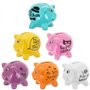 1 PETITE TIRELIRE COCHON CERAMIQUE 8 X 7 CM COLORE DECO JOUET