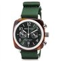 BRISTON Clubmaster Classic Acetate-Chronographe Vert Anglais