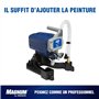 Magnum by Graco 17C243 Pistolet à Peinture airless A20 Plus, Usage Domestique (débit 0,9 l/Min, Pression Max. 207 Bars), Bleu