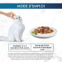 GOURMET | PERLE | Les Filettines en Sauce | Aliment Complet pour Chat Adulte | Recette 100% complète et équilibrée | Au Boeuf, A