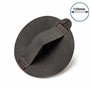 Glass Polish 15918 Support de ponçage manuel flexible pour disques de ponçage de 125 mm de diamètre à poignée auto-agrippante -