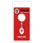 La Plume Dorée Ballon Rugby Porte-Clef Sous Blister Métal Multicolore 8