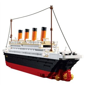 SuSenGo Titanic Building Block Kit 1021 pièces Compatible avec Lego SuSenGo Titanic Building Block Kit 1021 pièces Compatible avec Lego