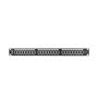 LANBERG Patch Panel PPU6-0024-B 24 Ports CATEGORIA 6 19 0.5U Noir