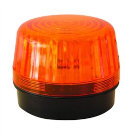 Europe AUTOATISMES SL24AC Feu Clignotant Orange 6-12-24V AC Amoule Xenon pour Portail ou Garage