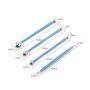 4Pcs Outils De Modelage De Balle En Acier Inoxydable Décoration Moulage De Gâteau Argile Modélisation Kit