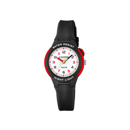CALYPSO Mixte Enfant Analogique-Numérique Quartz Montre avec Bracelet en Plastique