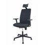 Piqueras Y Crespo (PIQU7) Chaise de Bureau avec Appui-tête Lezuza P&C Noir